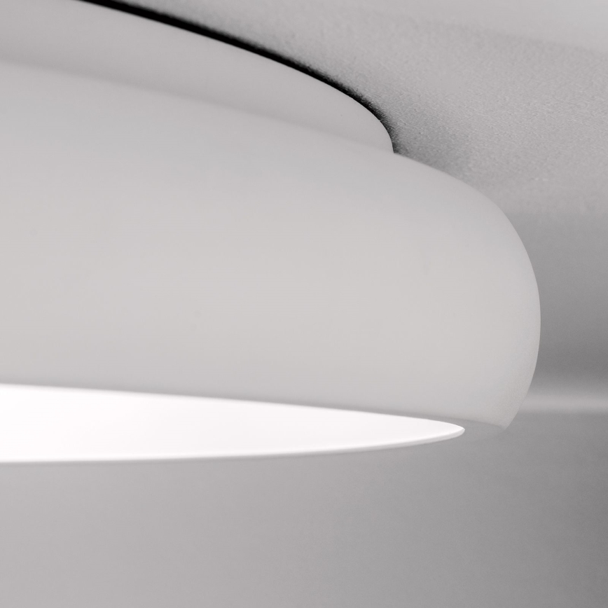 Lámpara de techo LED regulable VENUS LED/85W/230V diámetro 81 cm blanca