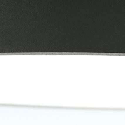 Plafón LED BULLY LED/12W/230V diá. 14 cm negro