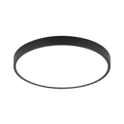 Plafón LED BULLY LED/28W/230V diá. 28 cm negro