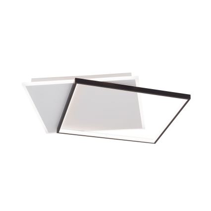 Plafón LED regulable EMANUEL LED/50W/230V blanco/negro