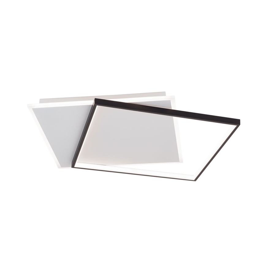 Plafón LED regulable EMANUEL LED/50W/230V blanco/negro