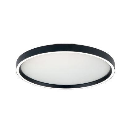 Plafón LED regulable MASCA LED/36W/230V 2700/3350/4000K diá. 40 cm negro