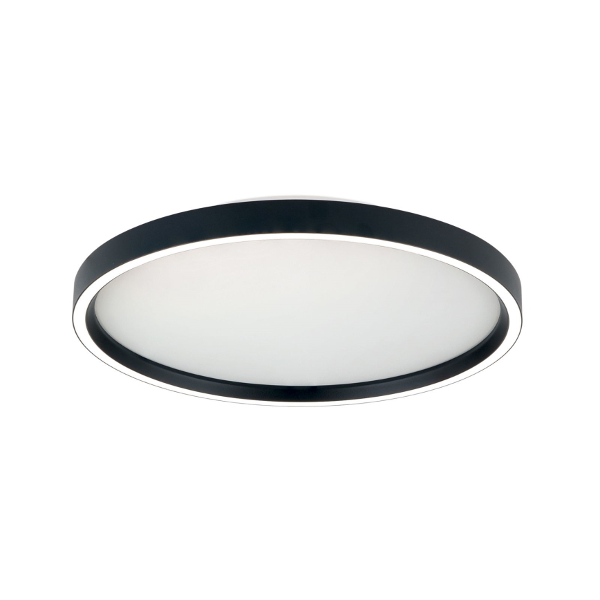 Plafón LED regulable MASCA LED/36W/230V 2700/3350/4000K diá. 40 cm negro