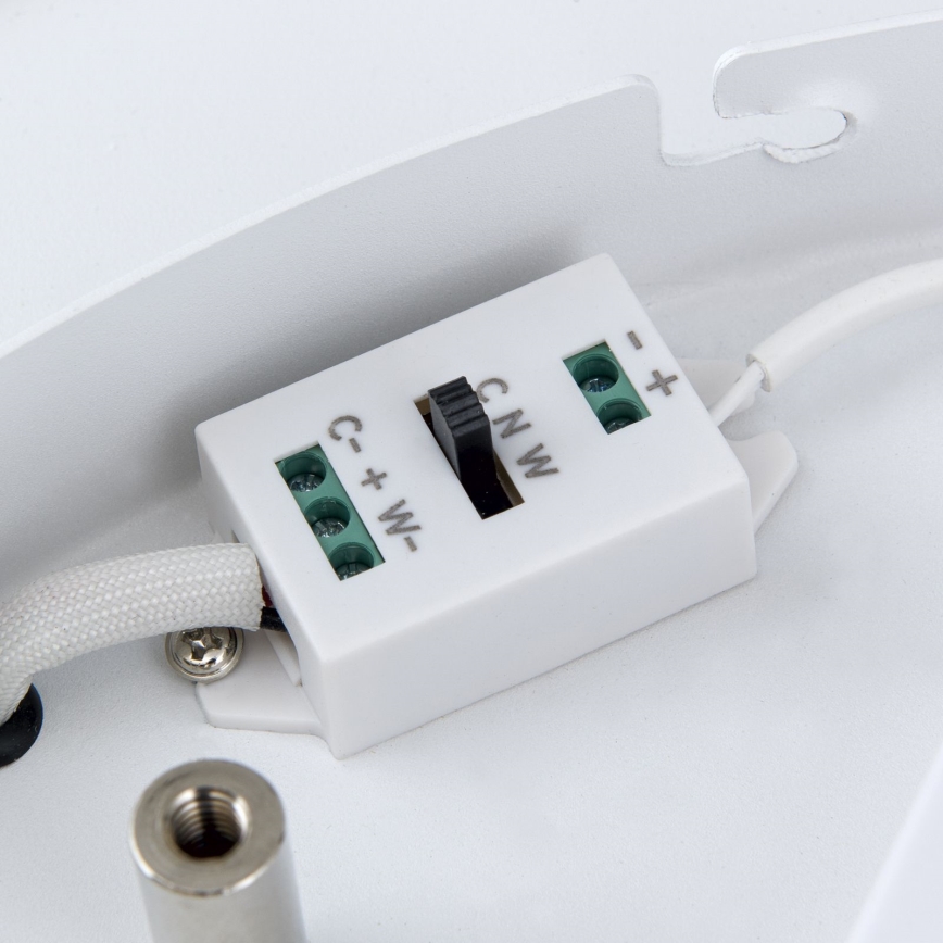 Plafón LED regulable MASCA LED/47W/230V 2700/3350/4000K diá. 60 cm blanco