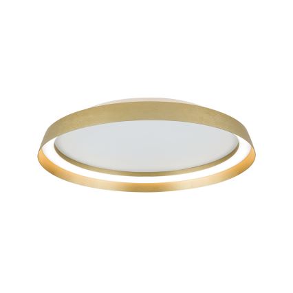 Plafón LED regulable MANTA LED/38W/230V 2700/3000/4000K diá. 45 cm dorado