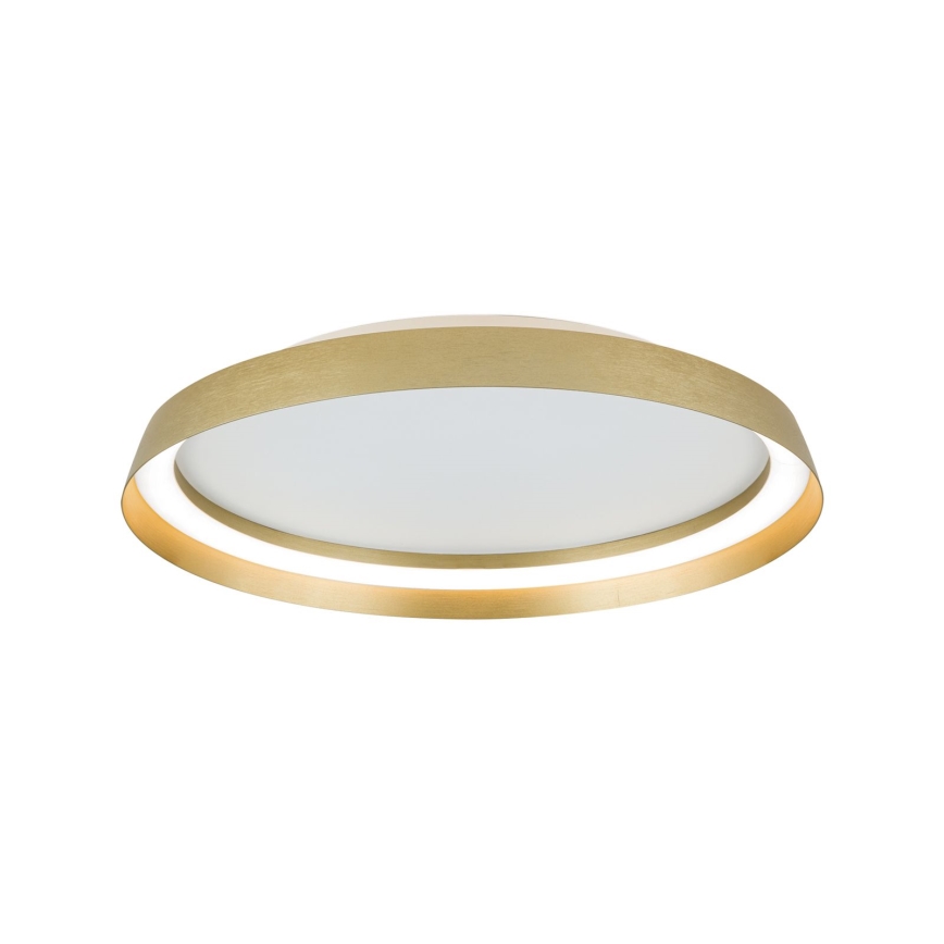Plafón LED regulable MANTA LED/38W/230V 2700/3000/4000K diá. 45 cm dorado