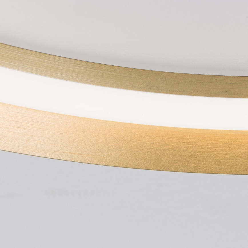 Plafón LED regulable MANTA LED/38W/230V 2700/3000/4000K diá. 45 cm dorado