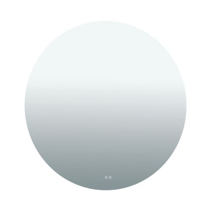 Espejo de baño de pared calefactado con iluminación LED FOCUS LED/30W/230V 3000/4200/6000K Ø 100 cm IP44