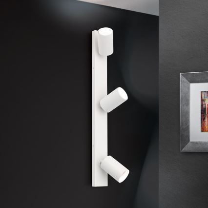 Foco direccional SEAN 3xGU10/13W/230V blanco