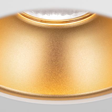 Foco orientable STARLIGHT 1xGU10/50W/230V blanco/dorado