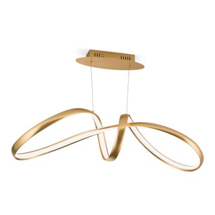 Lámpara de araña LED regulable CIRCUS LED/36W/230V dorado