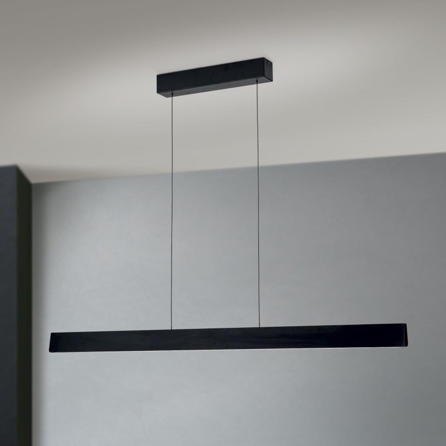 Lámpara de araña LED regulable TARA LED/44W/230V 2700/3800/4500/5700K negro