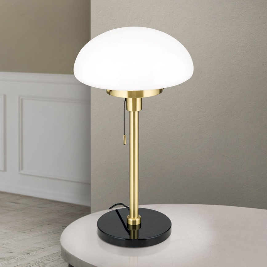 Lámpara de mesa SPARTA 1xE27/40W/230V dorado/negro