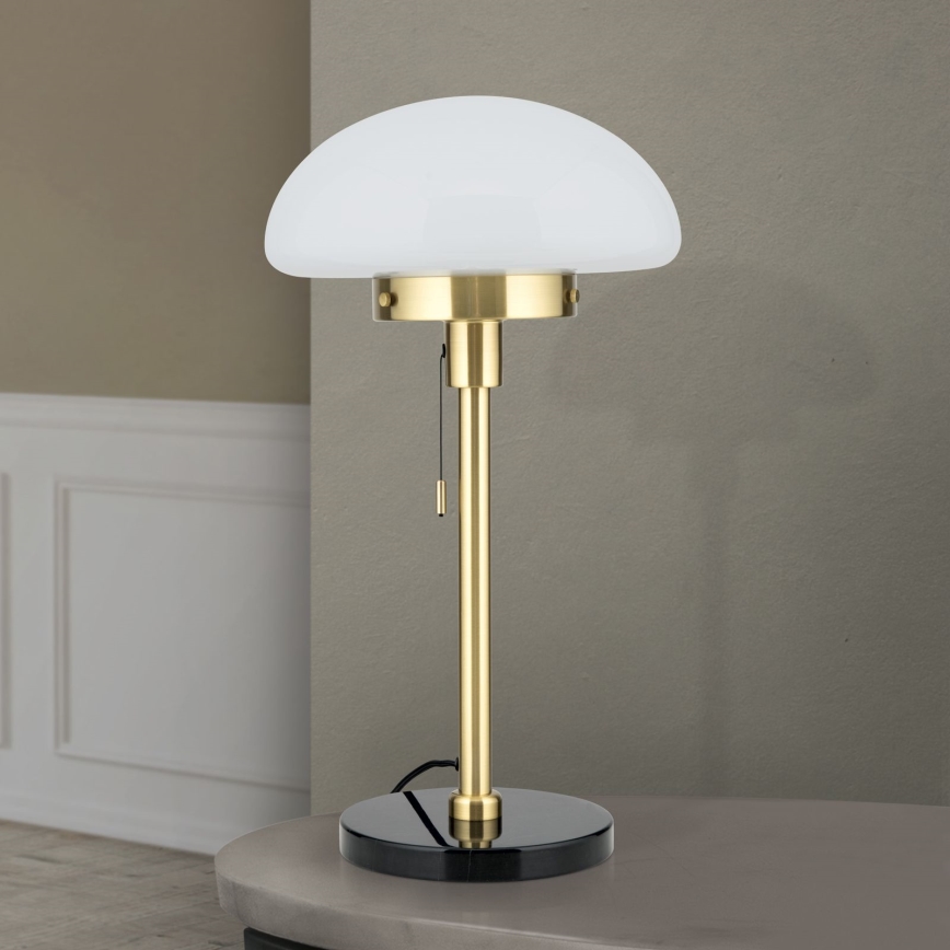 Lámpara de mesa SPARTA 1xE27/40W/230V dorado/negro