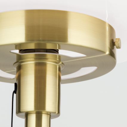 Lámpara de mesa SPARTA 1xE27/40W/230V dorado/negro