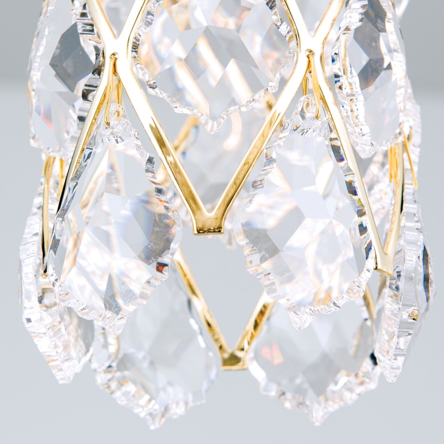 Lámpara colgante con cable RITA 1xG9/40W/230V dorada