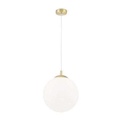 Lámpara colgante con cable MADIS 1xE27/60W/230V dorada