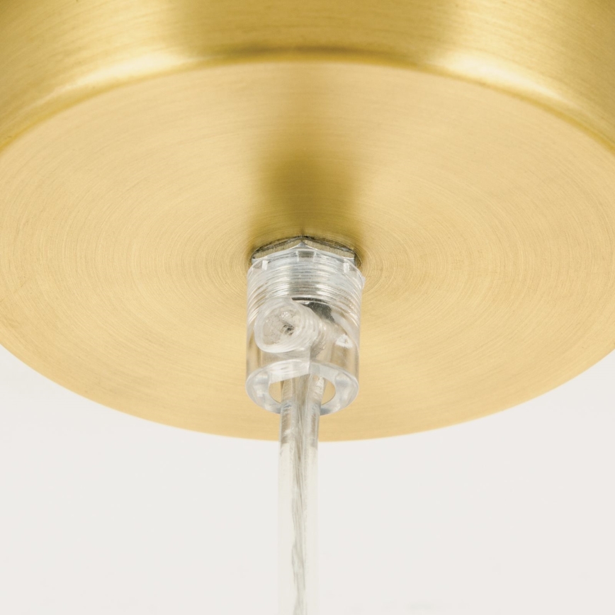 Lámpara colgante con cable MADIS 1xE27/60W/230V dorada