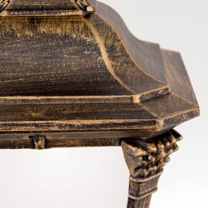 Lámpara colgante exterior AIKO 1xE27/60W/230V IP23 bronce/pátina