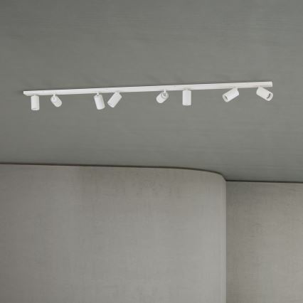 Luminaria de techo SEAN 8xGU10/13W/230V blanca