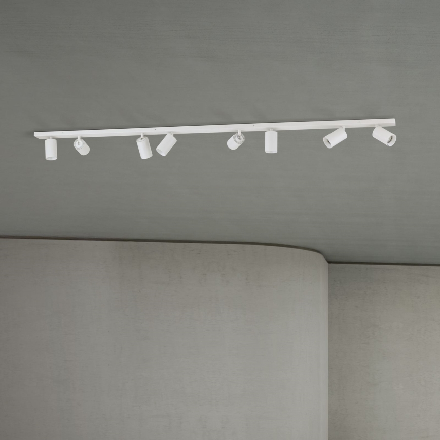 Luminaria de techo SEAN 8xGU10/13W/230V blanca