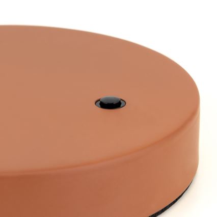 Lámpara de mesa GILI 1xE27/40W/230V color ladrillo