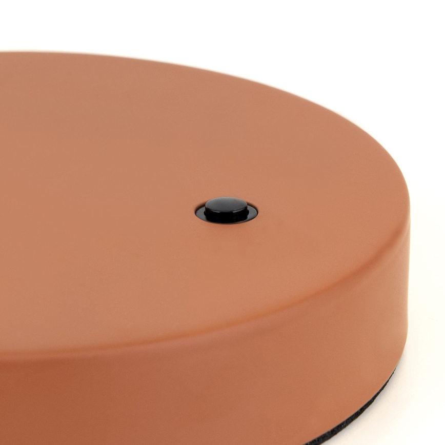 Lámpara de mesa GILI 1xE27/40W/230V color ladrillo