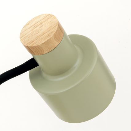 Lámpara de mesa GILI 1xE27/40W/230V verde