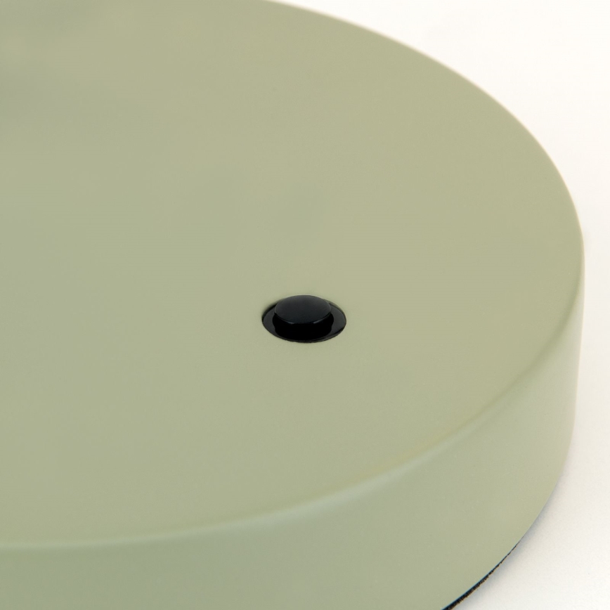 Lámpara de mesa GILI 1xE27/40W/230V verde