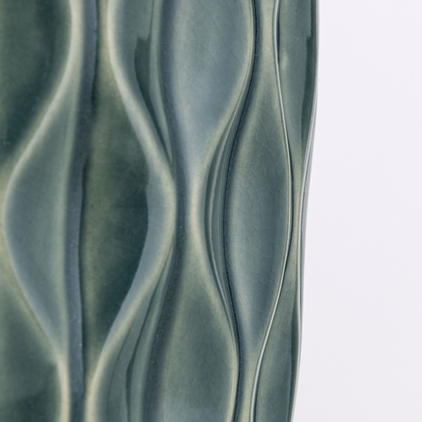 Lámpara de mesa TORTUGA 1xE27/40W/230V verde/blanca