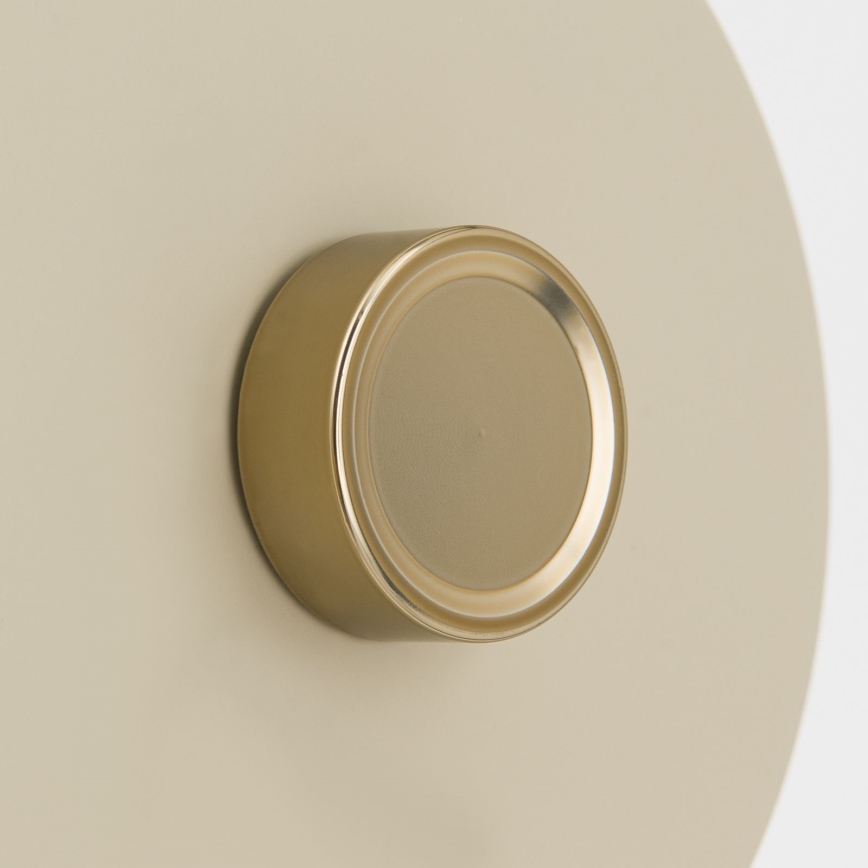 Lámpara de pared flexible regulable DOTTY 1xGU10/10W/230V beige/negra