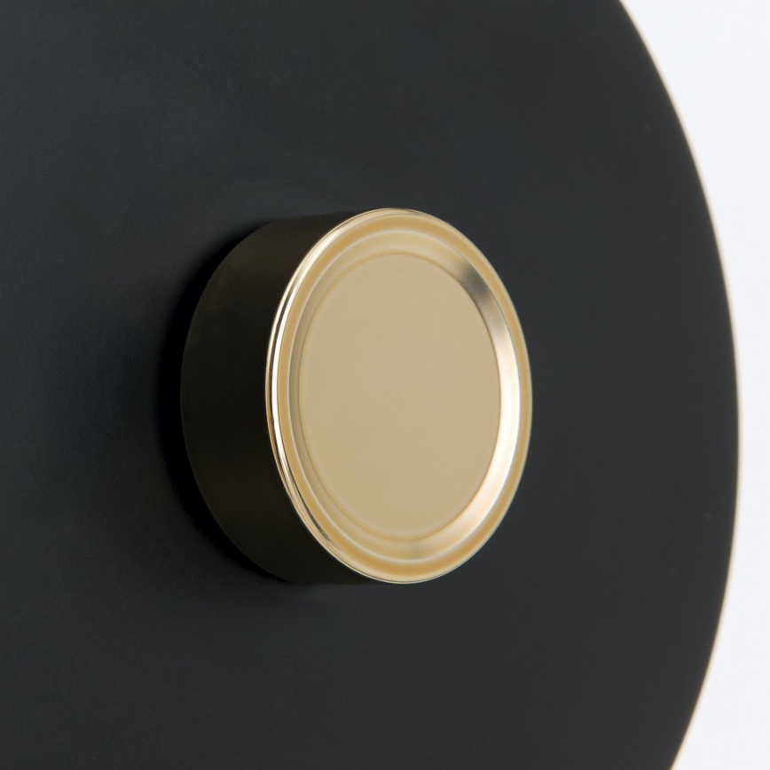 Aplique de pared flexible y regulable DOTTY 1xGU10/10W/230V negro/latón