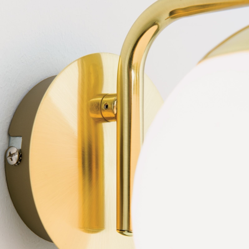 Lámpara de pared MADIS 1xE14/40W/230V dorada