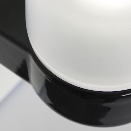 Lámpara de pared OSTIA 1xE27/40W/230V negra