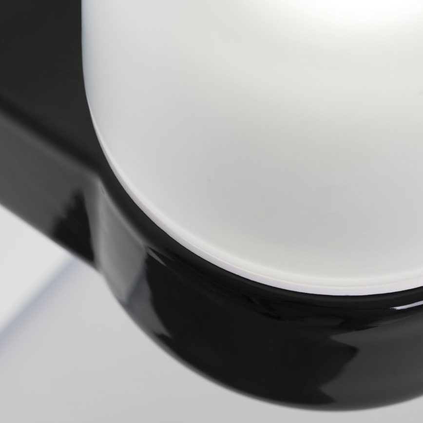 Lámpara de pared OSTIA 1xE27/40W/230V negra