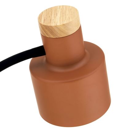 Lámpara de pie GILI 1xE27/40W/230V color ladrillo