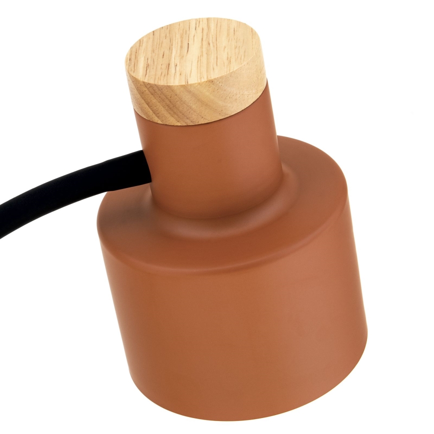 Lámpara de pie GILI 1xE27/40W/230V color ladrillo