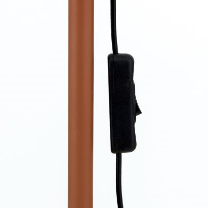 Lámpara de pie GILI 1xE27/40W/230V color ladrillo