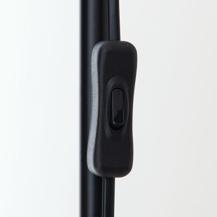 Lámpara de pie GILI 1xE27/40W/230V negra