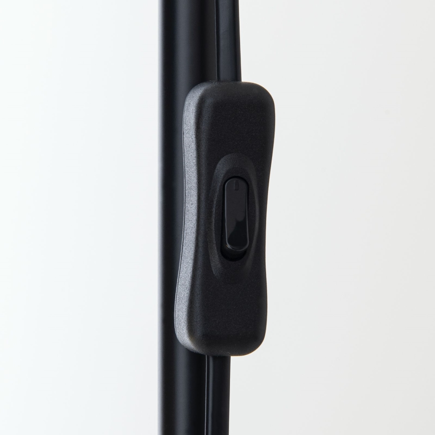 Lámpara de pie GILI 1xE27/40W/230V negra