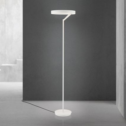 Lámpara de pie LED regulable KOLK LED/40W/230V 2700/4000K blanca