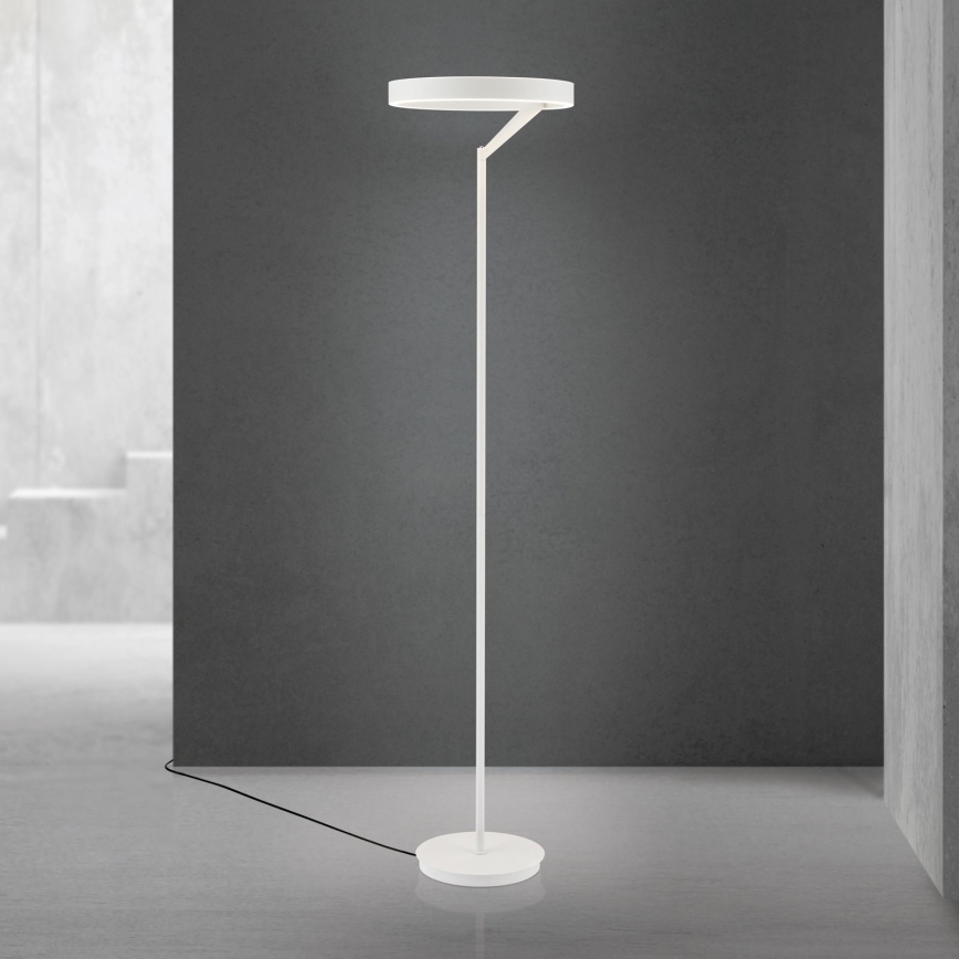 Lámpara de pie LED regulable KOLK LED/40W/230V 2700/4000K blanca