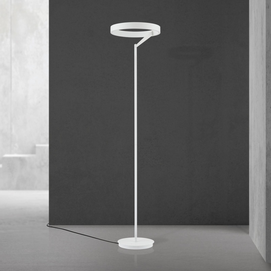 Lámpara de pie LED regulable KOLK LED/40W/230V 2700/4000K blanca