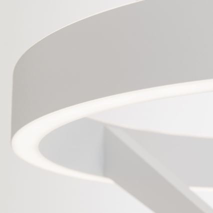 Lámpara de pie LED regulable KOLK LED/40W/230V 2700/4000K blanca