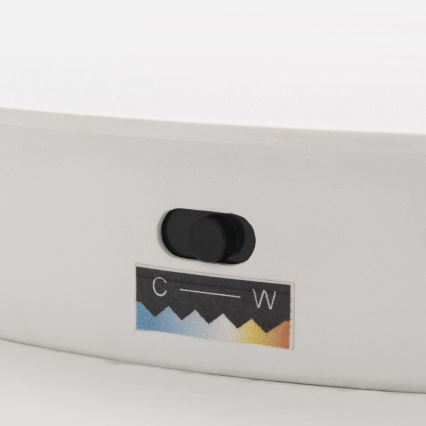 Lámpara de pie LED regulable KOLK LED/40W/230V 2700/4000K blanca