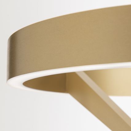 Lámpara de pie LED regulable KOLK LED/40W/230V 2700/4000K dorada