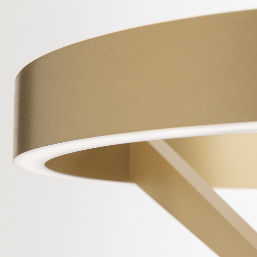 Lámpara de pie LED regulable KOLK LED/40W/230V 2700/4000K dorada