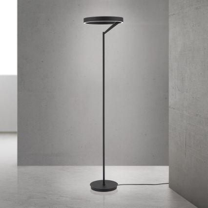 Lámpara de pie LED regulable KOLK LED/40W/230V 2700/4000K negra