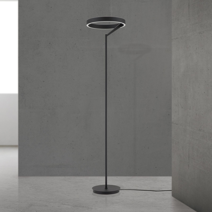 Lámpara de pie LED regulable KOLK LED/40W/230V 2700/4000K negra