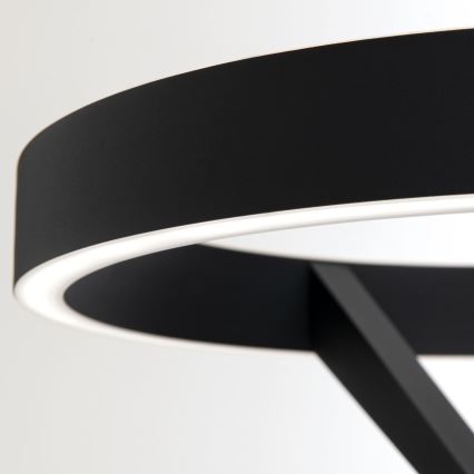 Lámpara de pie LED regulable KOLK LED/40W/230V 2700/4000K negra